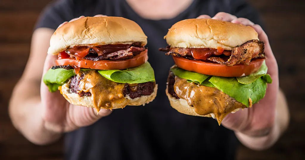 GRILLED PEANUT BUTTER BURGER - Fired Up BBQ Supply Co.
