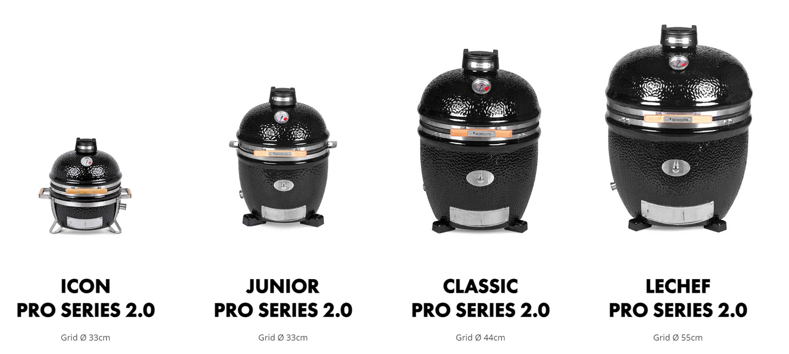 Monolith Classic Pro Series 2.0 Grill GURU Edition (With Cart)